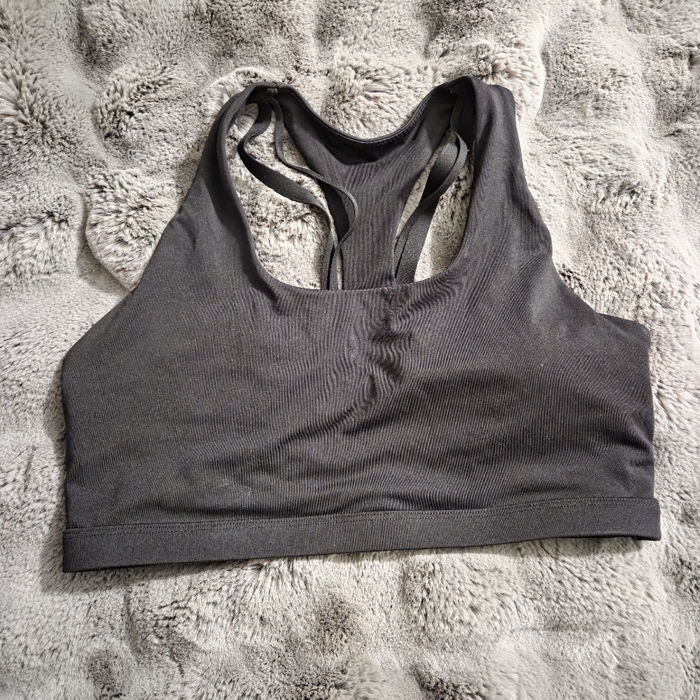 Black Sports Bra